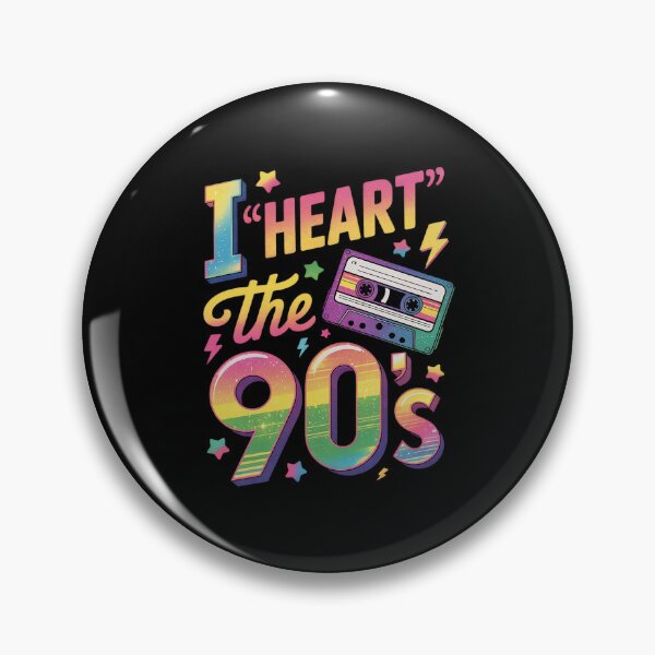 Item preview, 1990's 90s I Heart the Nineties 1 designed and sold by angolinnArt.
