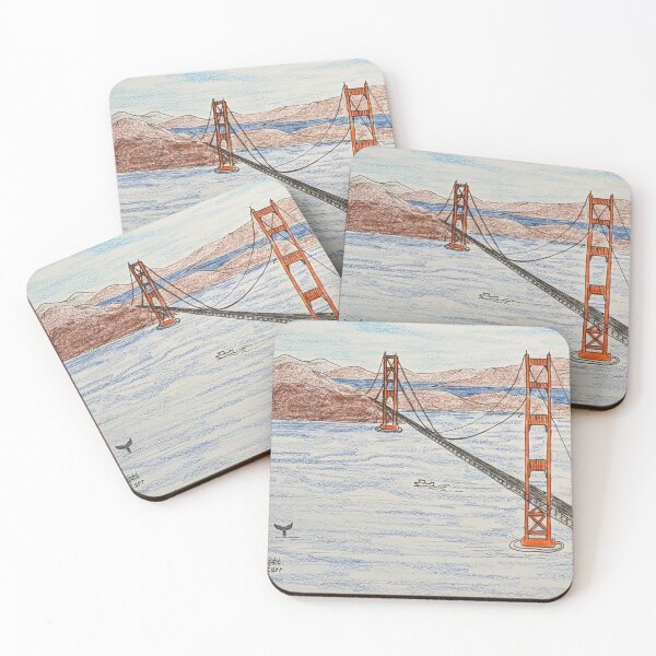 Item preview, Golden Gate Bridge spanning across the bay  designed and sold by Matt Starr Fine Art .