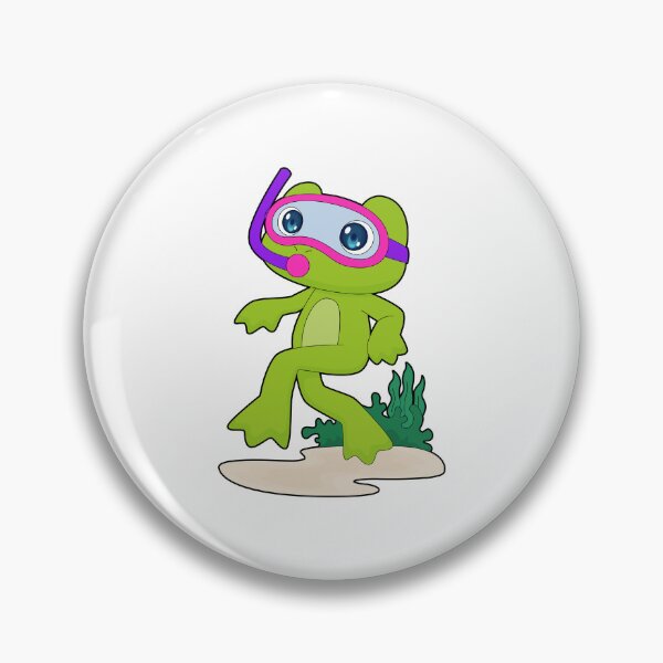 Item preview, Frog Diver Snorkel Diving designed and sold by Snabdesign84.