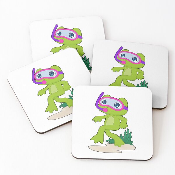 Item preview, Frog Diver Snorkel Diving designed and sold by Snabdesign84.