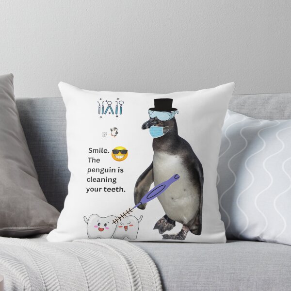 Item preview, Kopie von Penguin Dentist Collection - Want sparkling white teeth? – This penguin does. designed and sold by Katja LebenFreude.