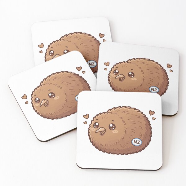 Item preview, Organic Kiwi Bird Produce Sticker Funny designed and sold by Petzzz.