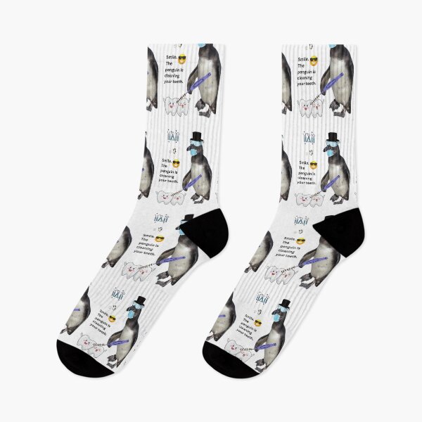 Item preview, Kopie von Penguin Dentist Collection - Want sparkling white teeth? – This penguin does. designed and sold by Katja LebenFreude.
