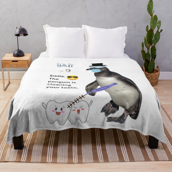 Item preview, Kopie von Penguin Dentist Collection - Want sparkling white teeth? – This penguin does. designed and sold by Katja LebenFreude.