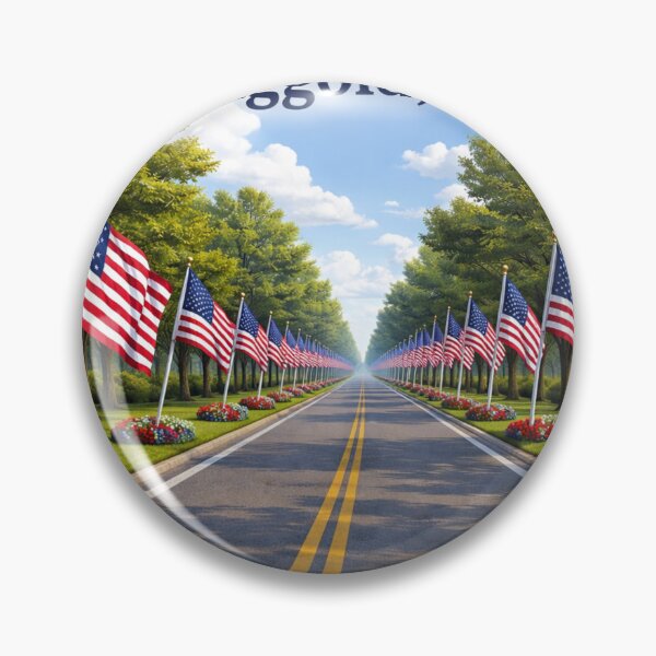 Item preview, Ringgold, GA Patriotic Memorial Day Flags Canvas Wall Art designed and sold by Stilll Waters Studio.