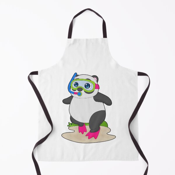 Item preview, Panda Diver Snorkel Diving designed and sold by Snabdesign84.