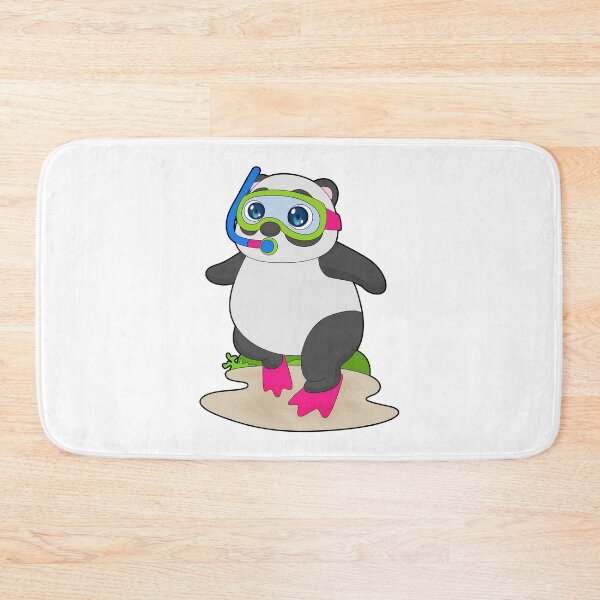 Item preview, Panda Diver Snorkel Diving designed and sold by Snabdesign84.