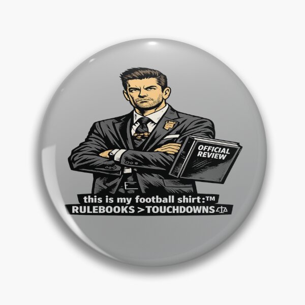 Item preview, Rulebooks > Touchdowns – “Official Review” Compliance Prosecutor Tee designed and sold by POD DYNASTY.