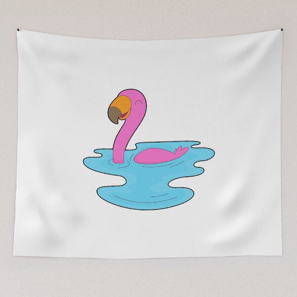 Item preview, Flamingo Swimming designed and sold by Snabdesign84.