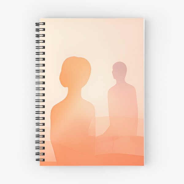 Item preview, Between Self and Silence – Abstract Face Wall Art designed and sold by Minimal Calm.