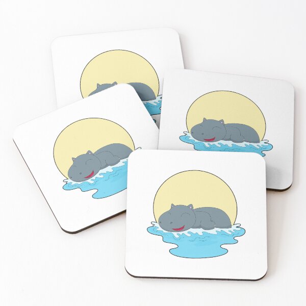 Item preview, Hippo Swimming designed and sold by Snabdesign84.