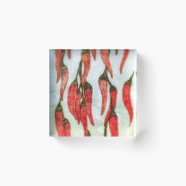 Item preview, Red-hot spicy peppers designed and sold by Matt Starr Fine Art .
