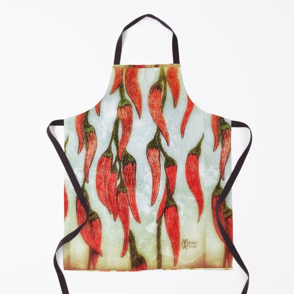 Item preview, Red-hot spicy peppers designed and sold by Matt Starr Fine Art .