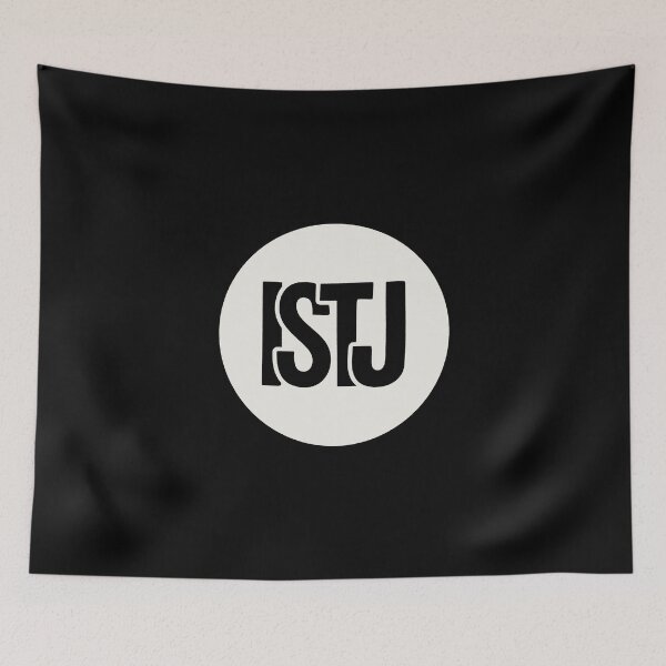 Item preview, ISTJ Minimalist Personality Typography Design designed and sold by trepiu.