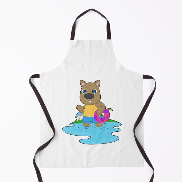 Item preview, Kangaroo Swimming Inflatable float Summer designed and sold by Snabdesign84.