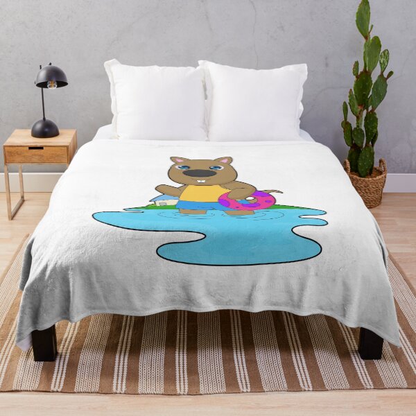 Item preview, Kangaroo Swimming Inflatable float Summer designed and sold by Snabdesign84.