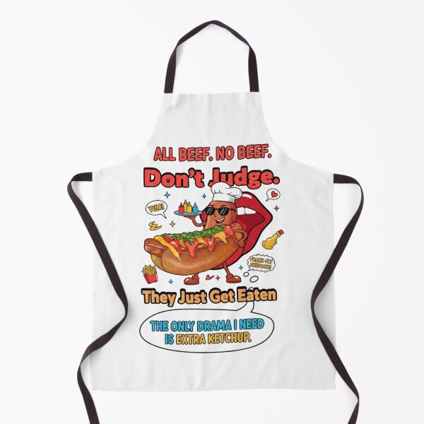 Item preview, Funny Hot Dog Comic Quote Retro Illustration designed and sold by TheNyneShop.