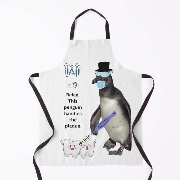 Item preview, Relaxed teeth cleaning - funny dentist series designed and sold by Katja LebenFreude.