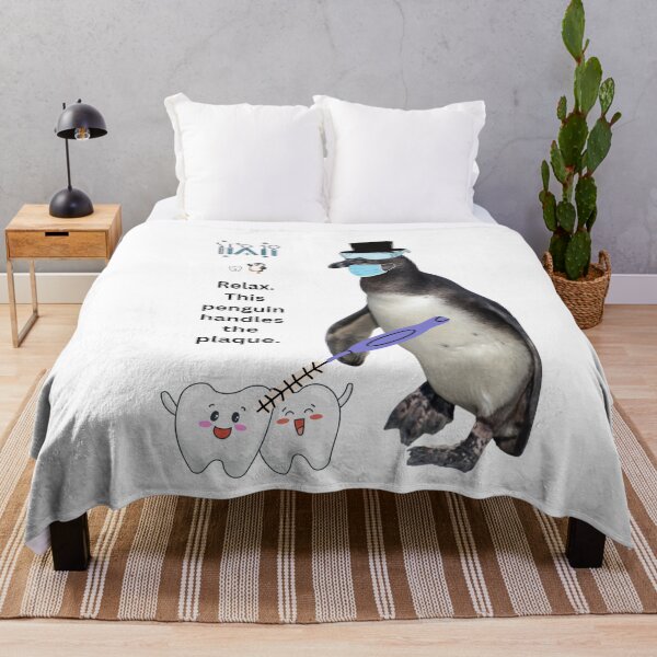 Item preview, Relaxed teeth cleaning - funny dentist series designed and sold by Katja LebenFreude.