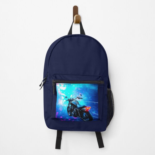 Item preview, Cosmic Motorcycle – Futuristic Speed Art” designed and sold by Dogandesighn.