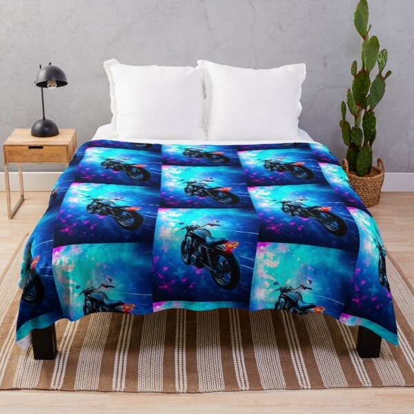 Item preview, Cosmic Motorcycle – Futuristic Speed Art” designed and sold by Dogandesighn.