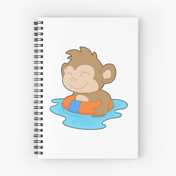 Item preview, Monkey Swimming Inflatable float Summer designed and sold by Snabdesign84.