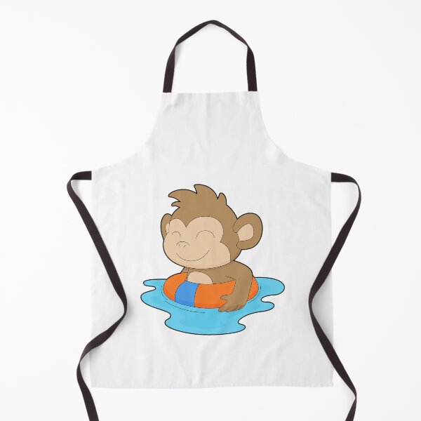 Item preview, Monkey Swimming Inflatable float Summer designed and sold by Snabdesign84.