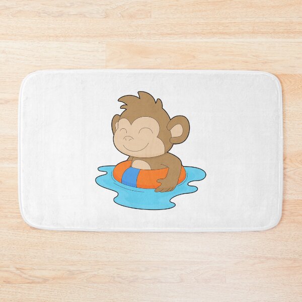 Item preview, Monkey Swimming Inflatable float Summer designed and sold by Snabdesign84.