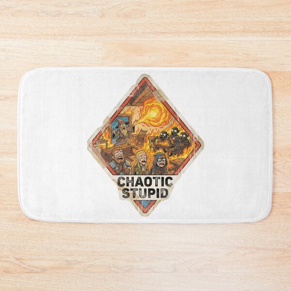 Item preview, Chaotic Stupid Retro Style Wizard Fireball Graphic designed and sold by Fenay Designs.