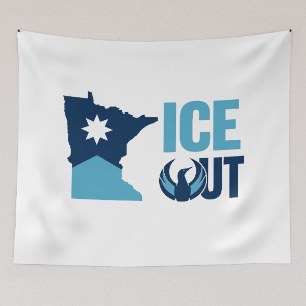 Item preview, Ice Out minnesota , Abolish ICE , Anti ICE Political designed and sold by Starry Night Creative Art.