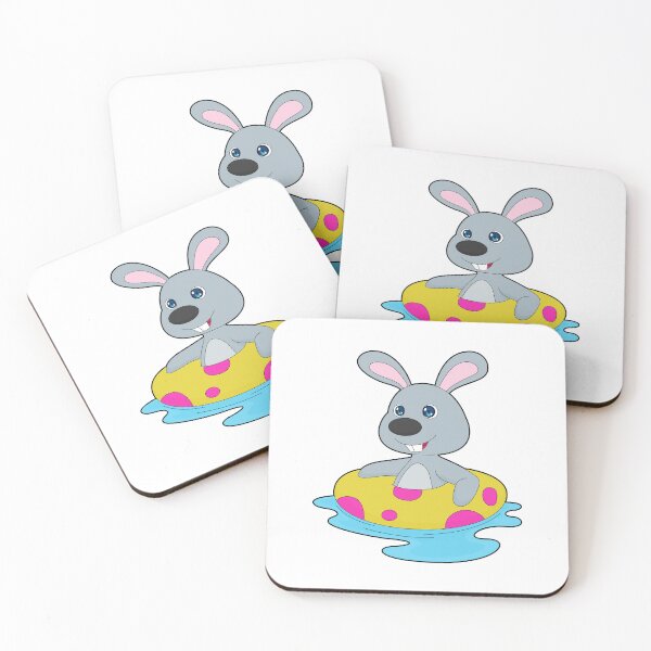 Item preview, Rabbit Swimming Inflatable float Summer designed and sold by Snabdesign84.