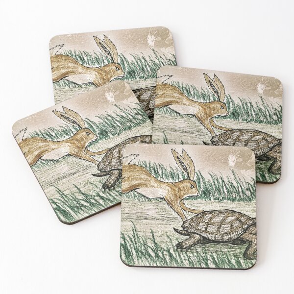Item preview, The tortoise and the hare race designed and sold by Matt Starr Fine Art .