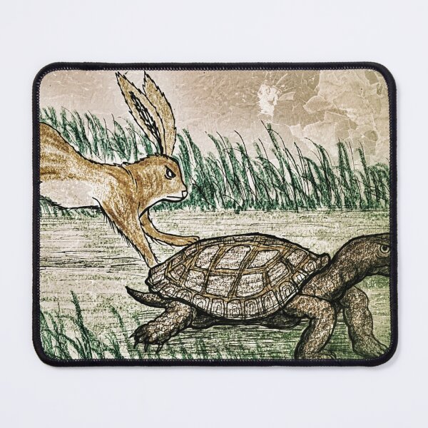 Item preview, The tortoise and the hare race designed and sold by Matt Starr Fine Art .