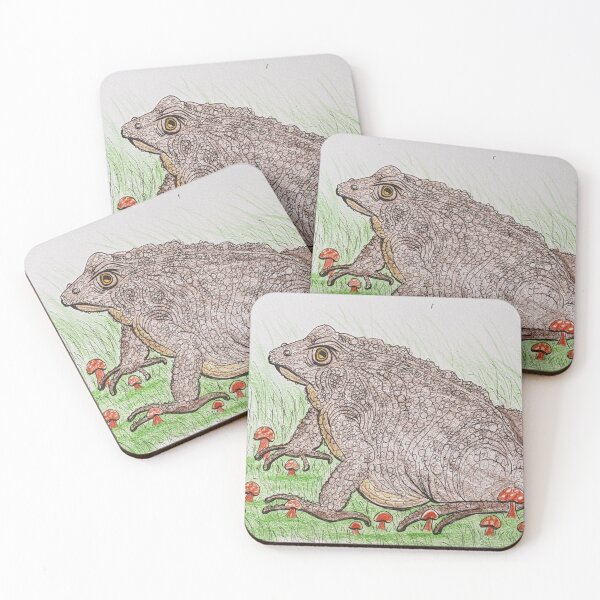 Item preview, Toad in the toadstools  designed and sold by Matt Starr Fine Art .