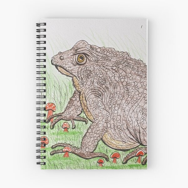 Item preview, Toad in the toadstools  designed and sold by Matt Starr Fine Art .