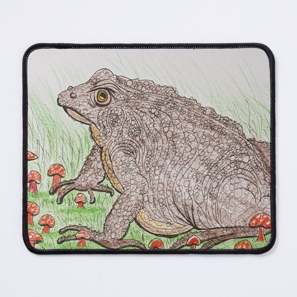 Item preview, Toad in the toadstools  designed and sold by Matt Starr Fine Art .
