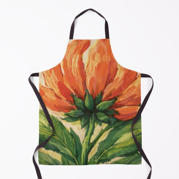 Item preview, Flame Lily Series No. 1 – Vibrant Botanical Cushion Cover designed and sold by Nikkiart24.redbubble.com.