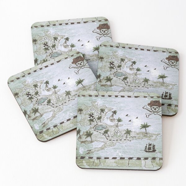 Item preview, Treasure map designed and sold by Matt Starr Fine Art .