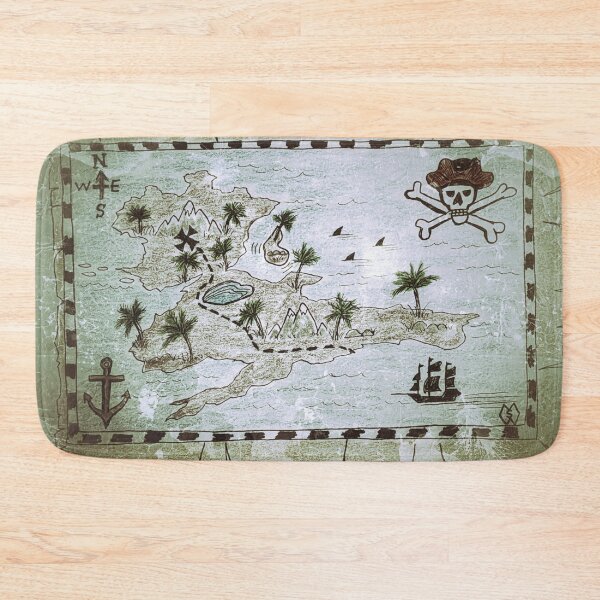 Item preview, Treasure map designed and sold by Matt Starr Fine Art .