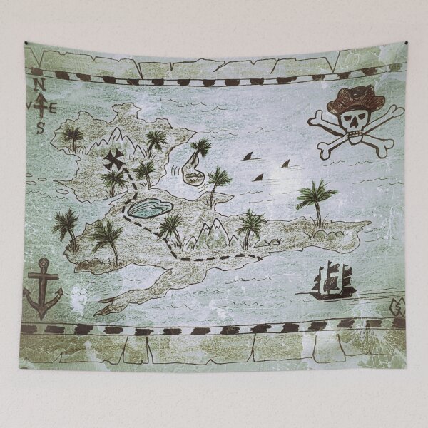 Item preview, Treasure map designed and sold by Matt Starr Fine Art .