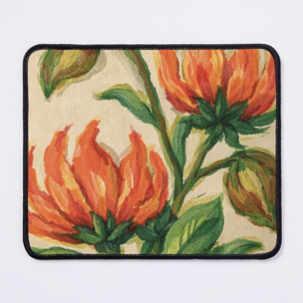 Item preview, Flame Lily Series No. 2– Vibrant Botanical Cushion Cover designed and sold by Nikkiart24.redbubble.com.
