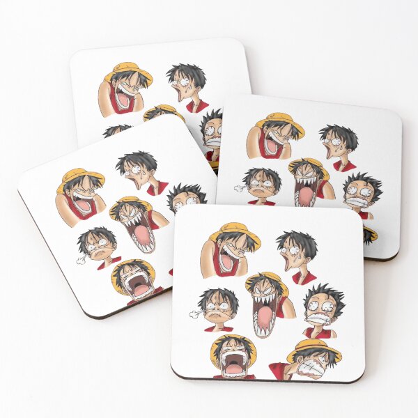 Item preview, Monkey D Luffy Funny Face Expressions designed and sold by Snowdog-Art.