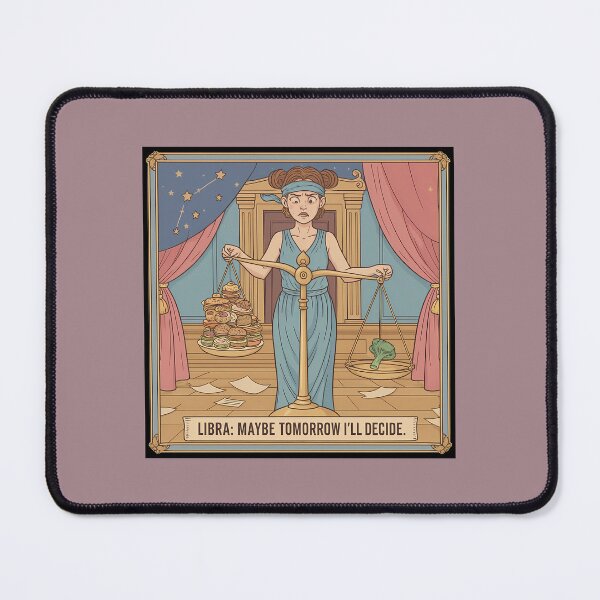 Item preview, Libra Zodiac – Indecisive Horoscope Humor by HoloInverse designed and sold by HoloInverse.