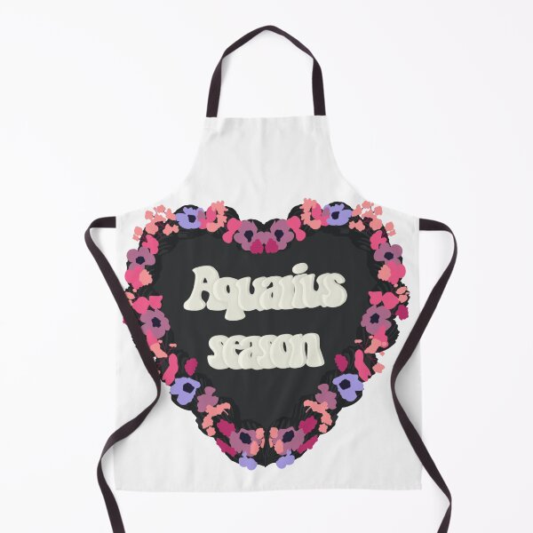 Item preview, Aquarius Season Star Sign Love Heart Birthday Cake designed and sold by FreeOrca.