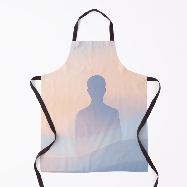 Item preview, Human Pause – Minimal Meditation Figure Art designed and sold by Minimal Calm.