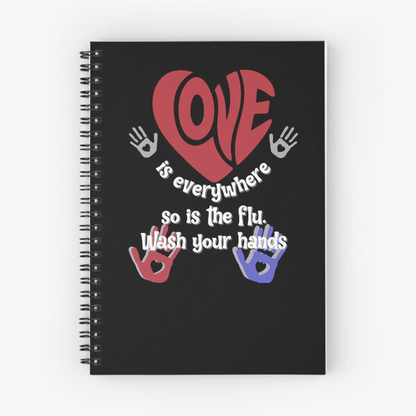 Item preview, Love is Everywhere So is The Flu Wash Your Hands designed and sold by ChrisPrints.