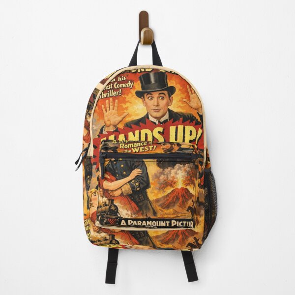 Item preview, Vintage movie poster Hands Up 1926 Wild West designed and sold by Mauswohn.