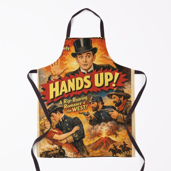 Item preview, Vintage movie poster Hands Up 1926 Wild West designed and sold by Mauswohn.
