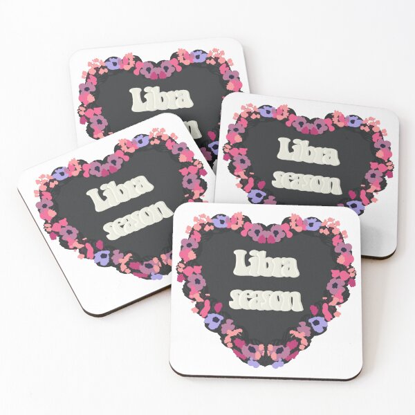 Item preview, Libra Season Star Sign Love Heart Birthday Cake designed and sold by FreeOrca.