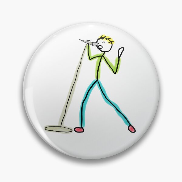 Item preview, Karaoke Singing Stickman designed and sold by Mark-Ewbie.